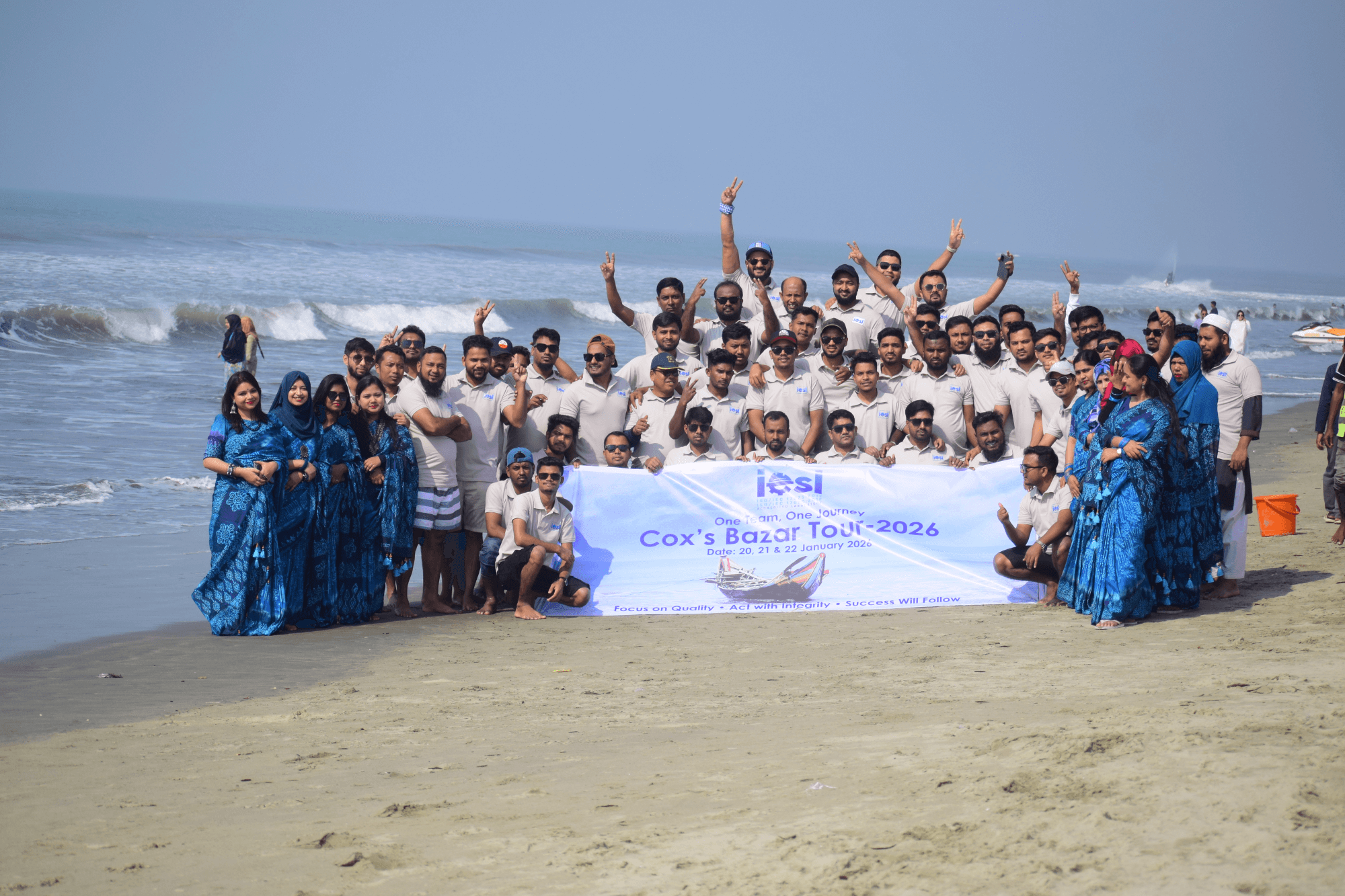 IESL Cox Tour 2026 group photo with MD sir